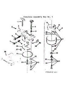 Carburetor parts for Craftsman Lawn & Garden Engine 143546112 from AppliancePartsPros.com