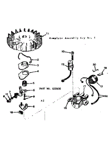 Magneto parts for Craftsman Lawn & Garden Engine 143551092 from AppliancePartsPros.com