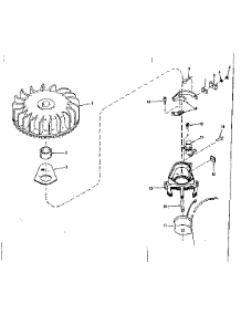 Magneto parts for Craftsman Lawn & Garden Engine 14355200 from AppliancePartsPros.com