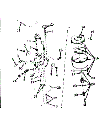 Carburetor No. 630992B parts for Craftsman Lawn & Garden Engine 143556012 from AppliancePartsPros.com