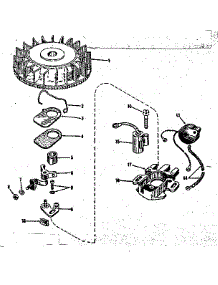 Magneto (Phelon F-3220-G) parts for Craftsman Lawn & Garden Engine 14356200 from AppliancePartsPros.com