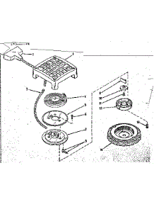 Rewind Starter parts for Craftsman Lawn & Garden Engine 14356200 from AppliancePartsPros.com
