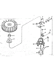 Magneto (Wico Fw-2617) parts for Craftsman Lawn & Garden Engine 14356251 from AppliancePartsPros.com