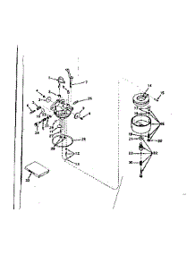 Carburetor parts for Craftsman Lawn & Garden Engine 143566182 from AppliancePartsPros.com