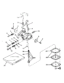 Carburetor No. 630982 parts for Craftsman Lawn & Garden Engine 143571112 from AppliancePartsPros.com