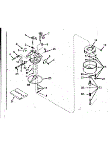 Carburetor No. 631070A parts for Craftsman Lawn & Garden Engine 143574072 from AppliancePartsPros.com