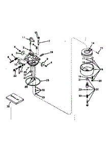Carburetor parts for Craftsman Lawn & Garden Engine 143576072 from AppliancePartsPros.com