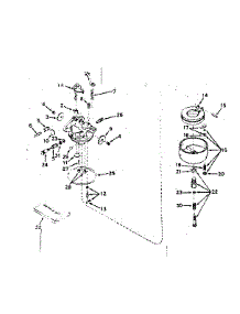 Carburetor No. 631067A parts for Craftsman Lawn & Garden Engine 143576082 from AppliancePartsPros.com