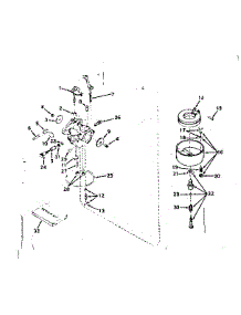Carburetor parts for Craftsman Lawn & Garden Engine 143576182 from AppliancePartsPros.com