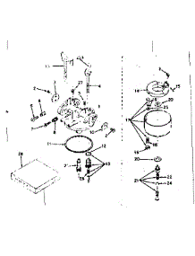Carburetor parts for Craftsman Lawn & Garden Engine 143578072 from AppliancePartsPros.com