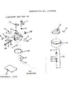 Replacement Parts parts for Craftsman Lawn & Garden Engine 143584122 from AppliancePartsPros.com