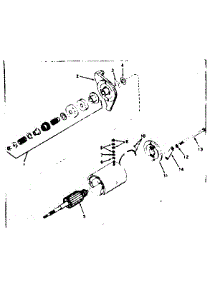 Starter Motor parts for Craftsman Lawn & Garden Engine 143588032 from AppliancePartsPros.com
