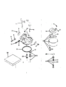 Carburetor parts for Craftsman Lawn & Garden Engine 143589022 from AppliancePartsPros.com