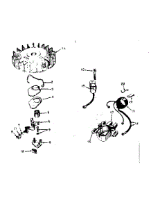 Magneto parts for Craftsman Lawn & Garden Engine 143594012 from AppliancePartsPros.com