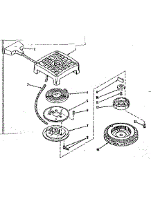 Rewind Starter parts for Craftsman Lawn & Garden Engine 14360126 from AppliancePartsPros.com