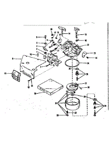 Carburetor And Speed Control parts for Craftsman Lawn & Garden Engine 14360130 from AppliancePartsPros.com