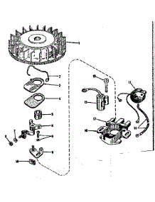 Magneto No. 29403 (Phelon F-3220-H) parts for Craftsman Lawn & Garden Engine 14360400 from AppliancePartsPros.com