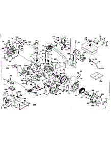 Basic Engine parts for Craftsman Lawn & Garden Engine 143606092 from AppliancePartsPros.com