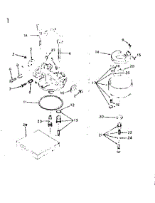 Carburetor parts for Craftsman Lawn & Garden Engine 143609072 from AppliancePartsPros.com