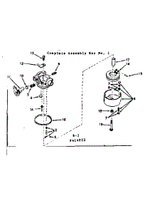 Carburetor parts for Craftsman Lawn & Garden Engine 143614022 from AppliancePartsPros.com
