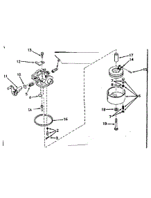 Carburetor parts for Craftsman Lawn & Garden Engine 143614052 from AppliancePartsPros.com