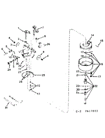 Carburetor parts for Craftsman Lawn & Garden Engine 143617012 from AppliancePartsPros.com