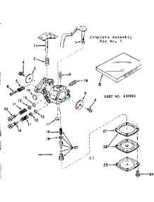 Replacement Parts parts for Craftsman Lawn & Garden Engine 143621012 from AppliancePartsPros.com