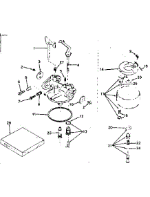 Carburetor parts for Craftsman Lawn & Garden Engine 143622022 from AppliancePartsPros.com