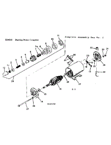 Starter Motor parts for Craftsman Lawn & Garden Engine 143625102 from AppliancePartsPros.com