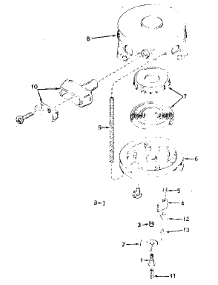 Rewind Starter No. 590473 parts for Craftsman Lawn & Garden Engine 143626012 from AppliancePartsPros.com