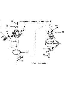 Carburetor parts for Craftsman Lawn & Garden Engine 143626022 from AppliancePartsPros.com