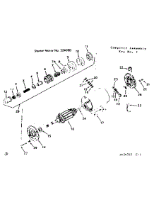 Starter Motor parts for Craftsman Lawn & Garden Engine 143626052 from AppliancePartsPros.com