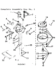 Carburetor parts for Craftsman Lawn & Garden Engine 143626062 from AppliancePartsPros.com