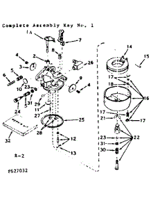 Carburetor parts for Craftsman Lawn & Garden Engine 143627032 from AppliancePartsPros.com