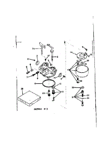 Carburetor parts for Craftsman Lawn & Garden Engine 143629042 from AppliancePartsPros.com
