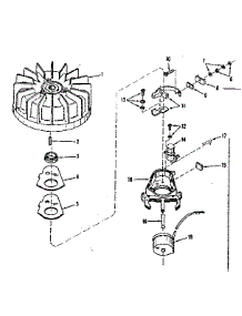 Magneto parts for Craftsman Lawn & Garden Engine 14363204 from AppliancePartsPros.com