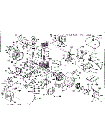 Engine parts for Craftsman Lawn & Garden Engine 143635042 from AppliancePartsPros.com