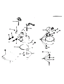 Carburetor parts for Craftsman Lawn & Garden Engine 143636072 from AppliancePartsPros.com