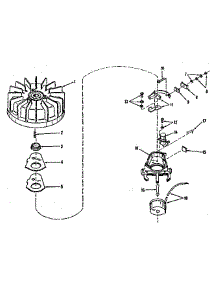 Magneto No. 27901 parts for Craftsman Lawn & Garden Engine 14364000 from AppliancePartsPros.com