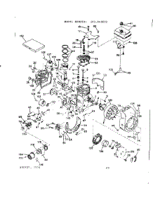 Replacement Parts parts for Craftsman Lawn & Garden Engine 143641032 from AppliancePartsPros.com