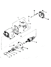 Starter Motor parts for Craftsman Lawn & Garden Engine 143642012 from AppliancePartsPros.com