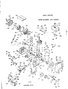 Replacement Parts parts for Craftsman Lawn & Garden Engine 143644082 from AppliancePartsPros.com