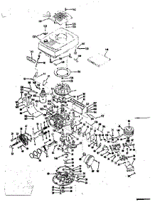 Basic Engine parts for Craftsman Walk-Behind Lawn Mower 14364500 from AppliancePartsPros.com