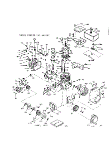 Replacement Parts parts for Craftsman Lawn & Garden Engine 143646162 from AppliancePartsPros.com