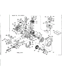 Replacement Parts parts for Craftsman Lawn & Garden Engine 143651022 from AppliancePartsPros.com