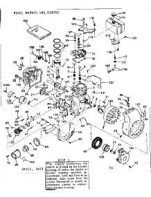 Replacement Parts parts for Craftsman Lawn & Garden Engine 143654052 from AppliancePartsPros.com