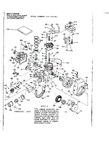 Replacement Parts parts for Craftsman Lawn & Garden Engine 143654142 from AppliancePartsPros.com