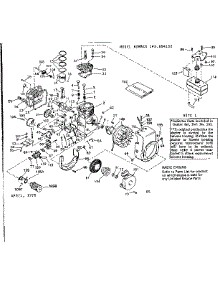 Replacement Parts parts for Craftsman Lawn & Garden Engine 143654152 from AppliancePartsPros.com