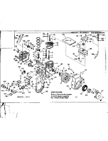 Replacement Parts parts for Craftsman Lawn & Garden Engine 143654242 from AppliancePartsPros.com