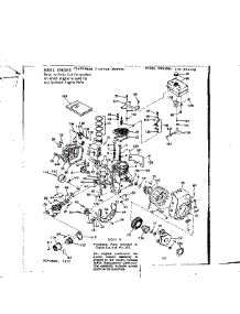 Replacement Parts parts for Craftsman Lawn & Garden Engine 143654262 from AppliancePartsPros.com